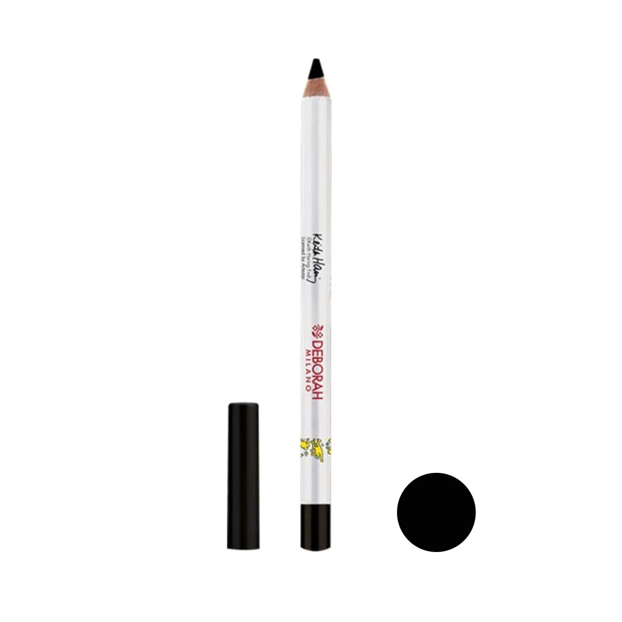 Deborah, 24 Ore Keith Haring, Gel Eyeliner, Svart, 1.5 g
