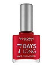 Deborah, 7 Day Long, Vitamins, Quick Dry, Nail Polish, EN876, Iconic Red, 11 ml
