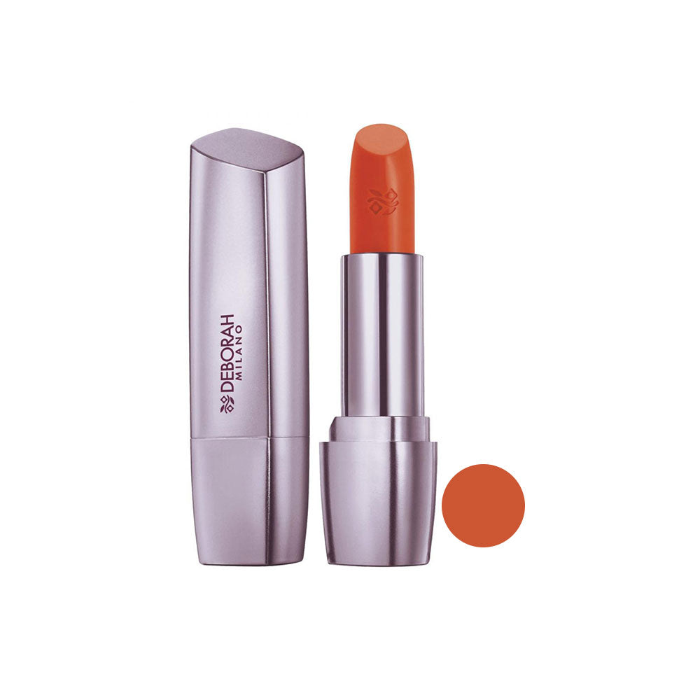 Deborah, Milano Red Shine, Långvarig, Krämigt läppstift, 7, 4.4 g