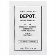 Depot, 100 Hair Cleansing No. 106 Clear Formula, Provitamin B5, Hårschampo, Mot mjäll, 10 ml