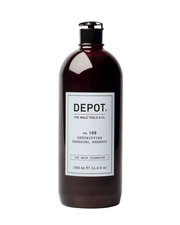 Depot, 100 Hair Cleansing No. 108, Träkol, Hårschampo, Avgiftande, 1000 ml