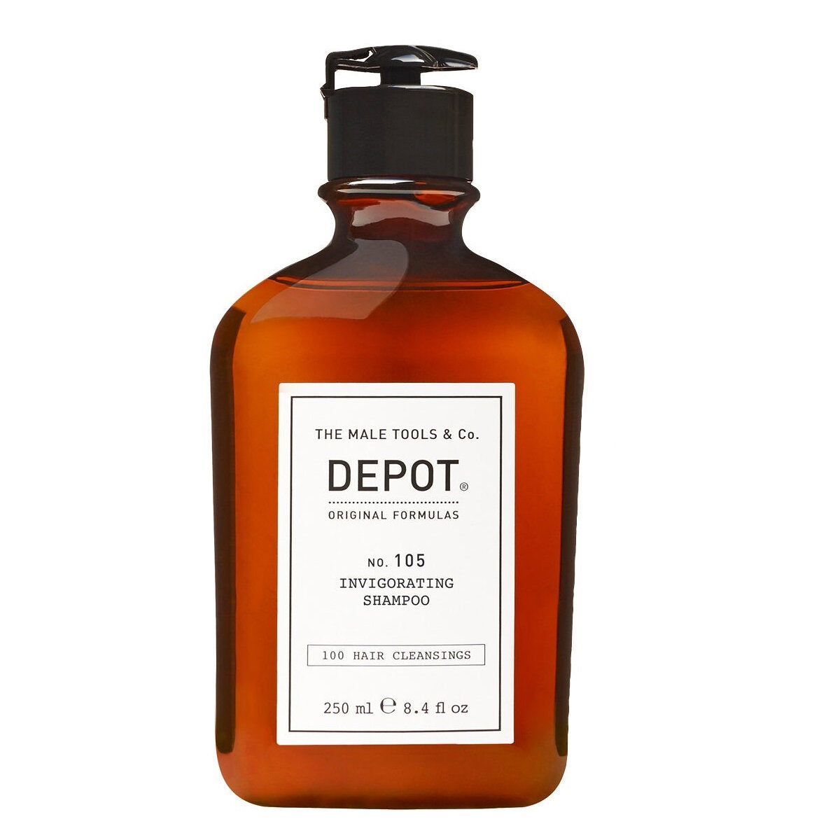 Depot, 100 Hair Cleansing No. 105, Multivitamin Komplex, Hårschampo, Mot håravfall, 250 ml