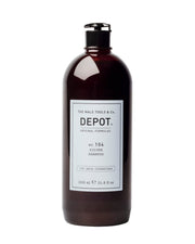 Depot, 100 Hair Cleansing No. 104, Botaniskt komplex, Hårschampo, För neutralisering av gula toner, 1000 ml