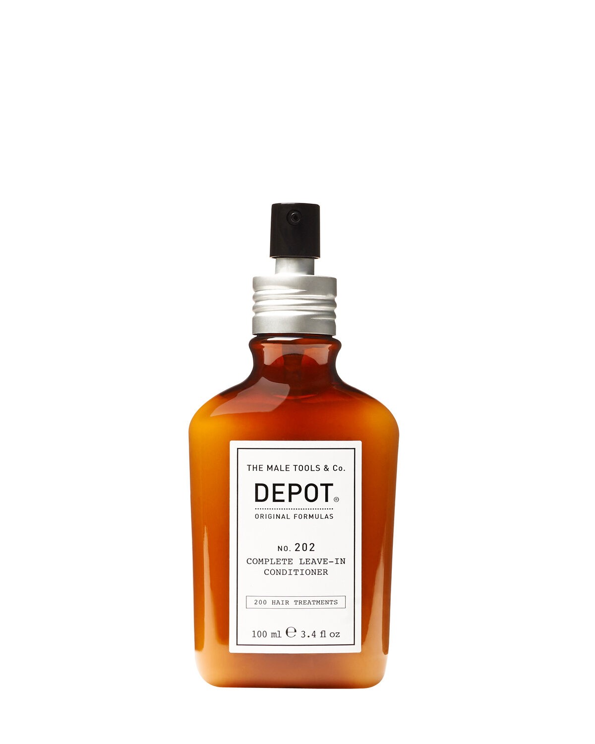 Depot, 200 Hair Treatments No. 202, Botaniskt komplex, Leave-in balsam, För hydrering, 100 ml