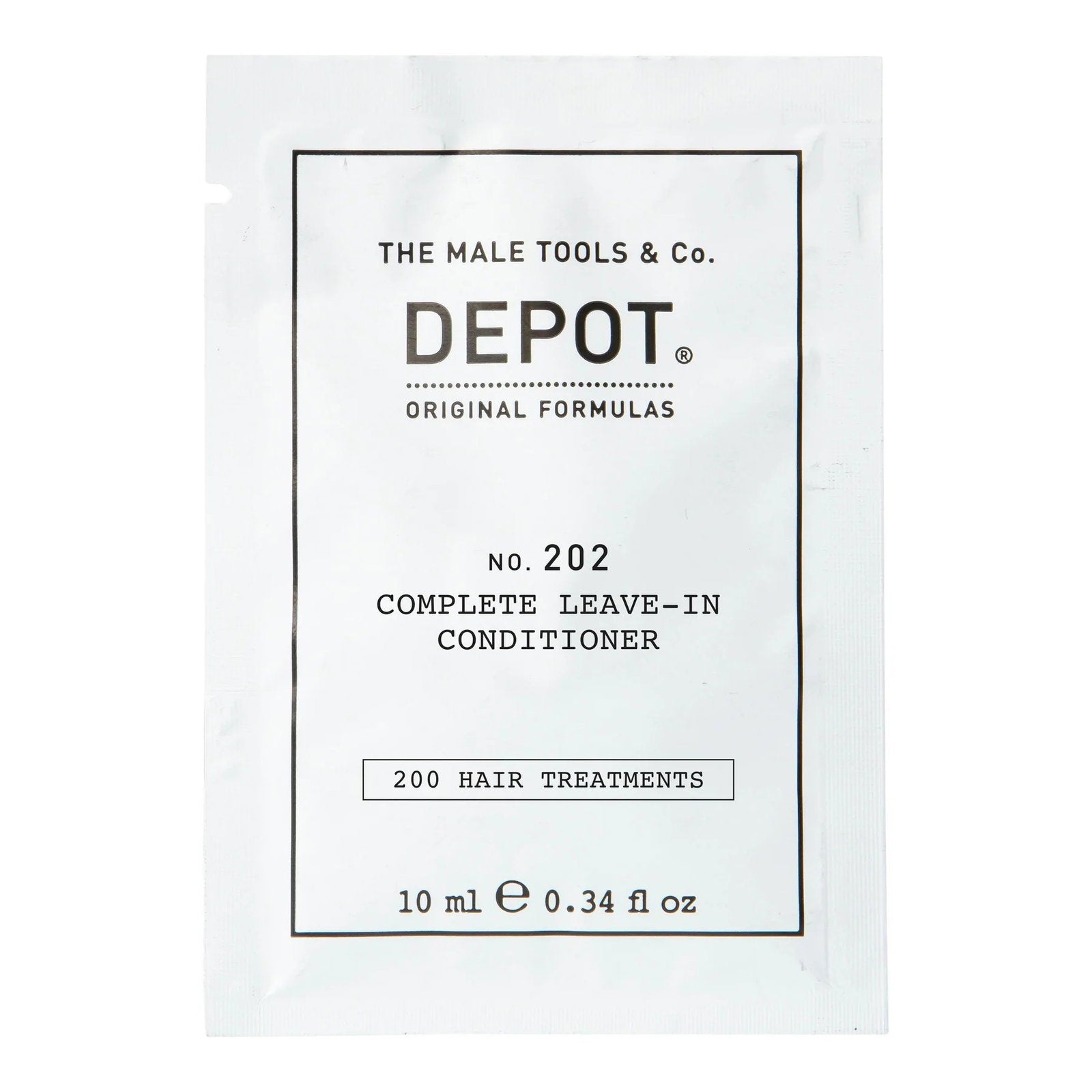 Depot, 200 Hair Treatments No. 202, Botanical Complex, Leave-in Conditioner, For Hydration, 10 ml