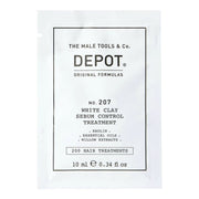 Depot, 200 Hair Treatments No. 207, Kaolin, Hårbottenbehandlingskräm mask, För reglering av överflödigt talg, 10 ml