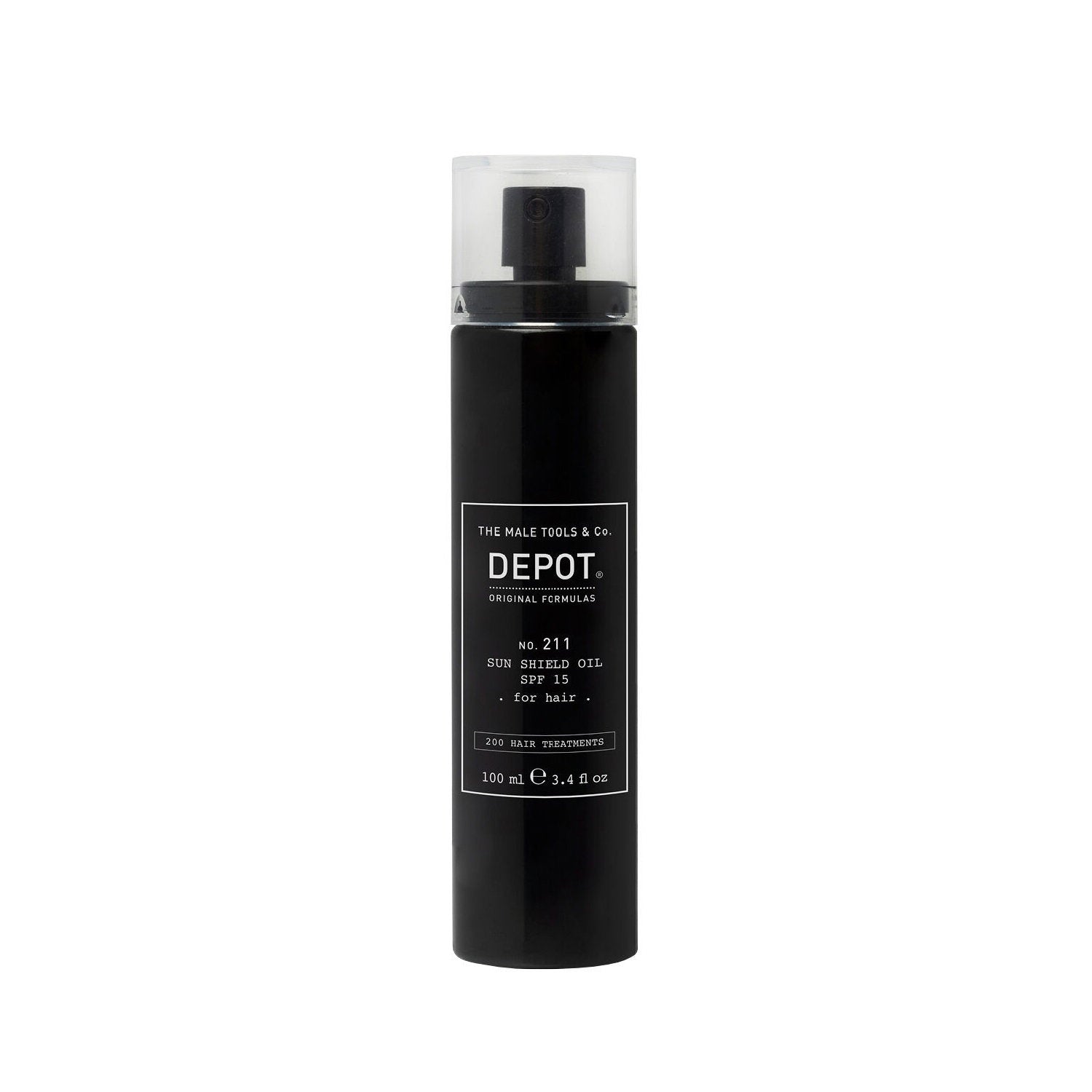 Depot, 200 Hair Treatments No. 211, Hårspraybehandling, För UV-skydd, 100 ml
