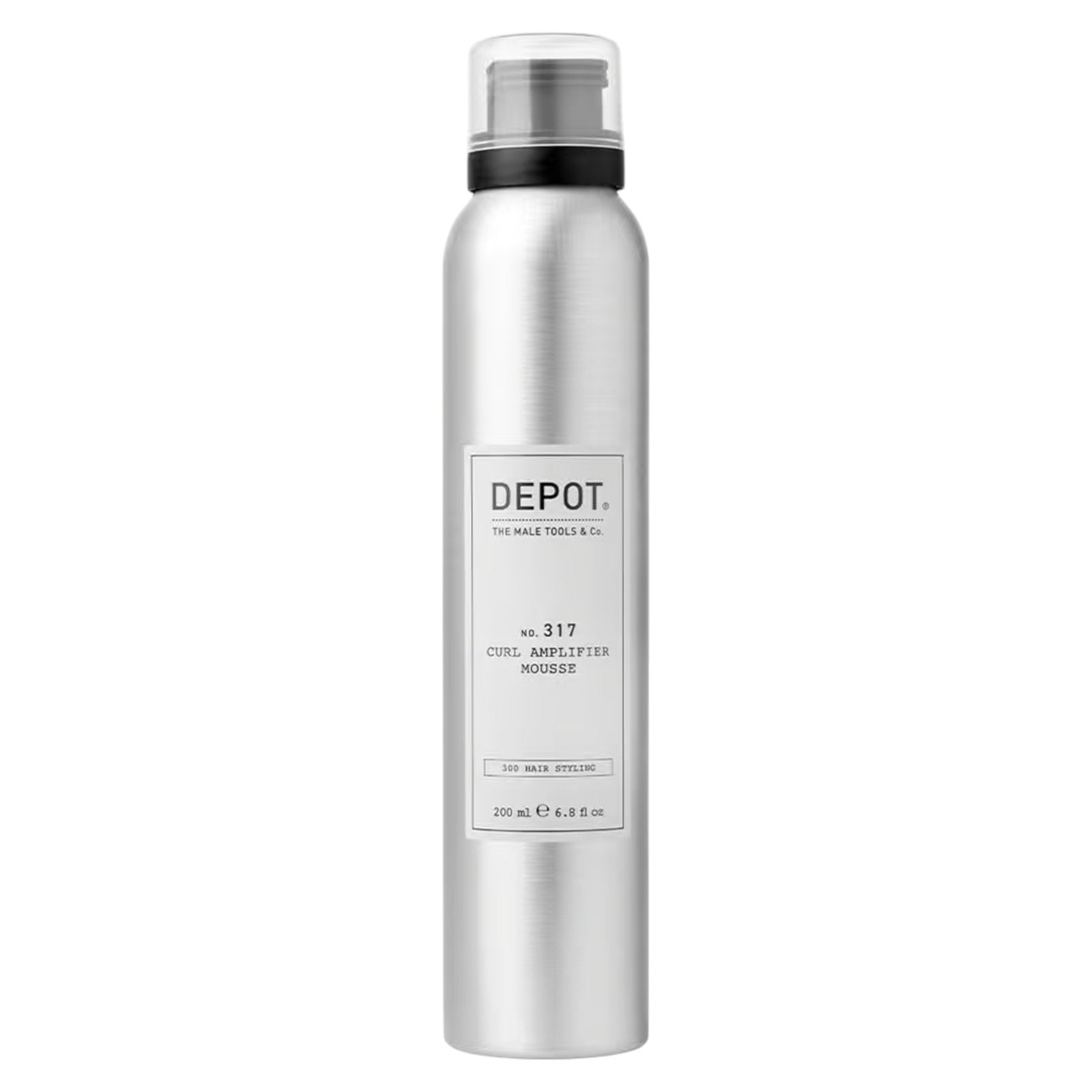 Depot, 300 Hair Stylings No. 317, Hårstylingsmousse, Återfuktande, Medium, 200 ml