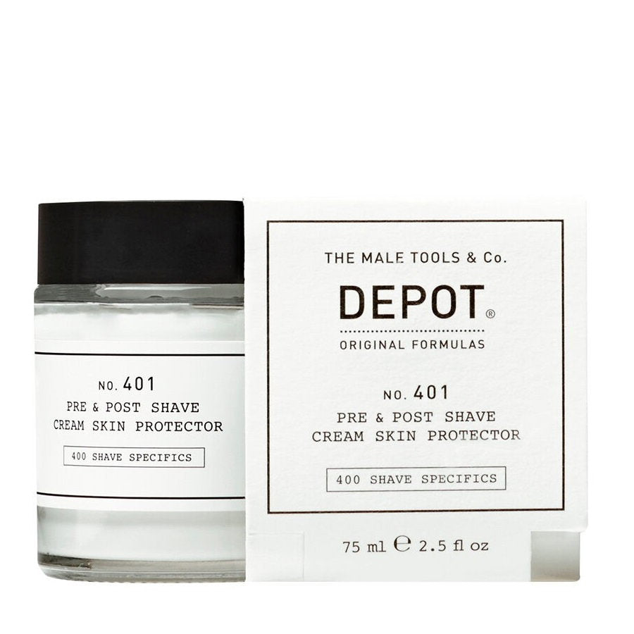 Depot, 400 Shave Specifics No. 401, Soothing, Pre and Post Shave Cream, 75 ml