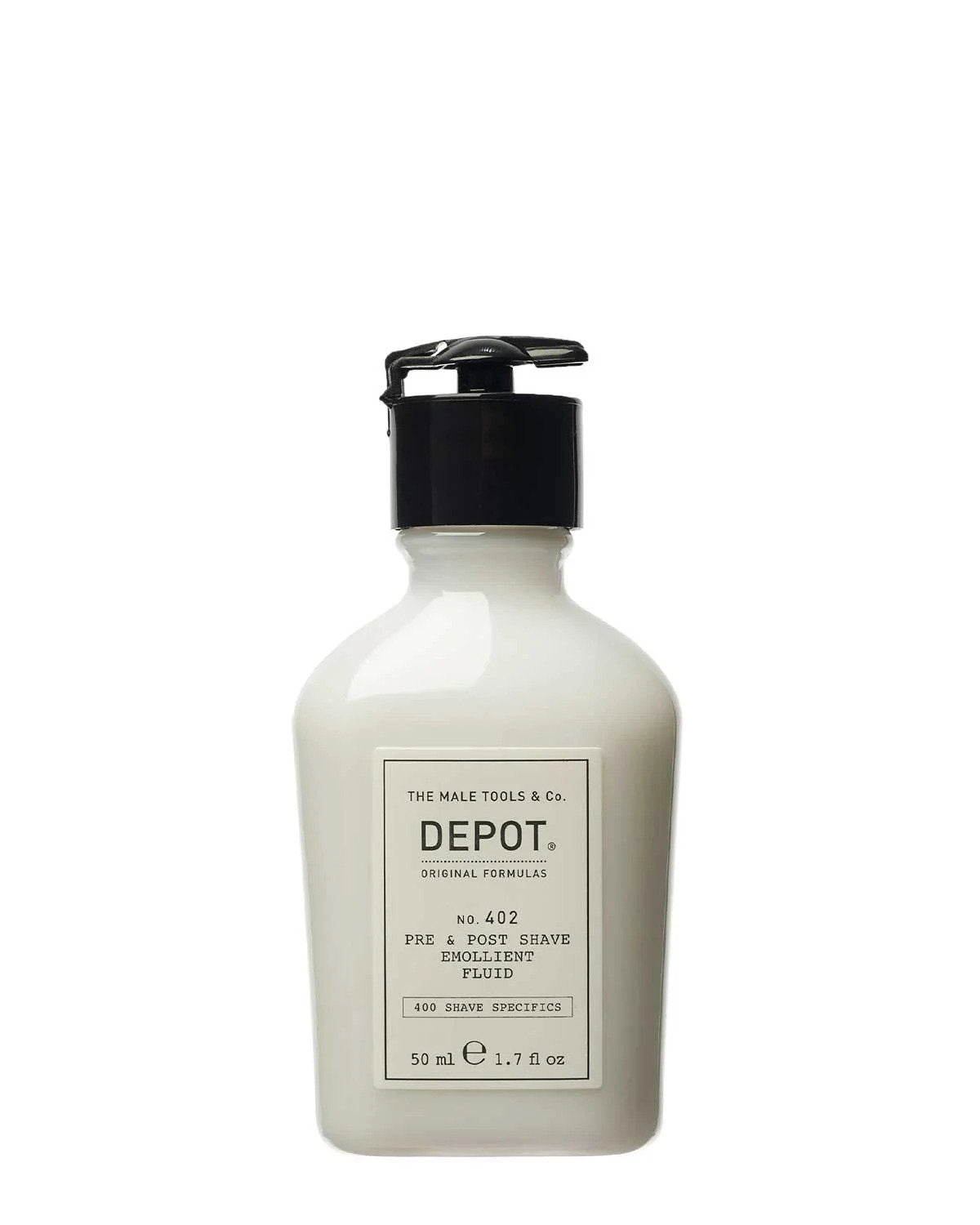 Depot, 400 Shave Specifics No. 402, Essential Oils, Soothing, Pre & Post Shave Fluid, 50 ml