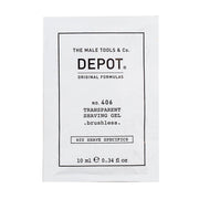Depot, 400 Shave Specifics No. 406, Menthol, Mjukgörande och uppfriskande, Rakgel, 10 ml