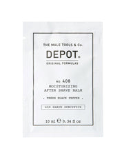 Depot, 400 Shave Specifics No. 408, Fresh Black Pepper, Återfuktande, Aftershave-balsam, 10 ml