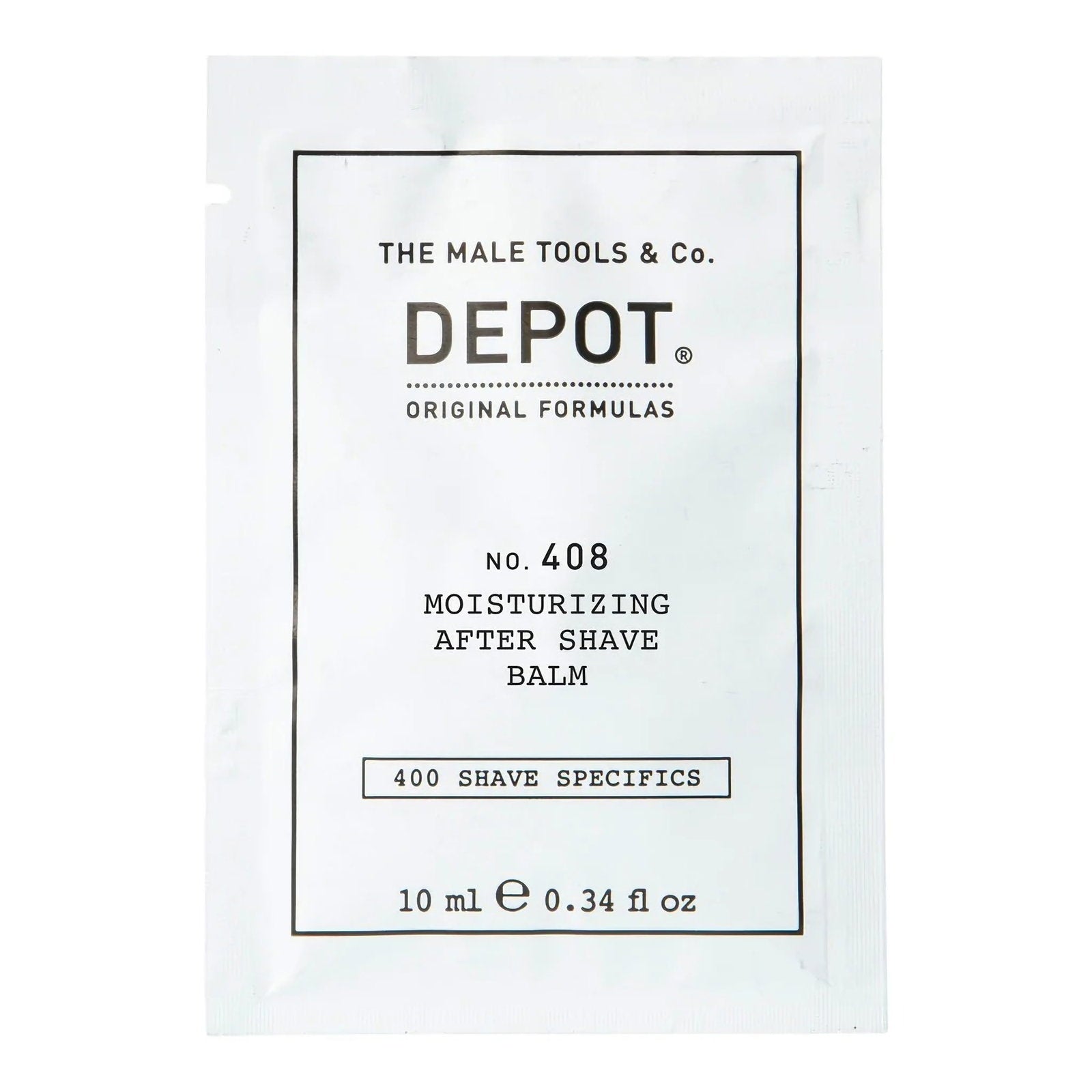 Depot, 400 Shave Specifics No. 408, Classic Cologne, Återfuktande, After-shave balm, 10 ml