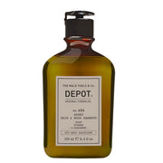 Depot, 600 Body Solutions  No. 606, Mynta, Ingefära & Kardemumma, Duschgel & schampo 2-i-1, Botaniskt komplex, 250 ml
