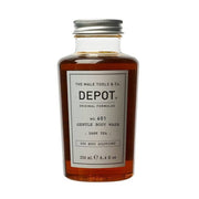 Depot, 600 Body Solutions No. 601, Botaniskt komplex, Rengöring, Mörkt te, Duschkräm, 250 ml