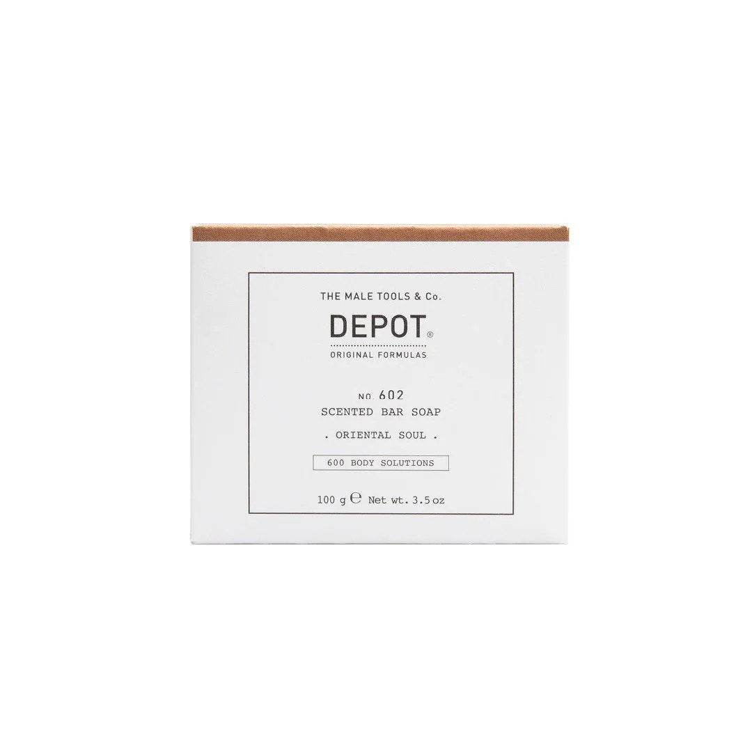 Depot, 600 Body Solutions No. 602, Botanical complex, Cleansing, Oriental Soul, Scented soap, 100 g