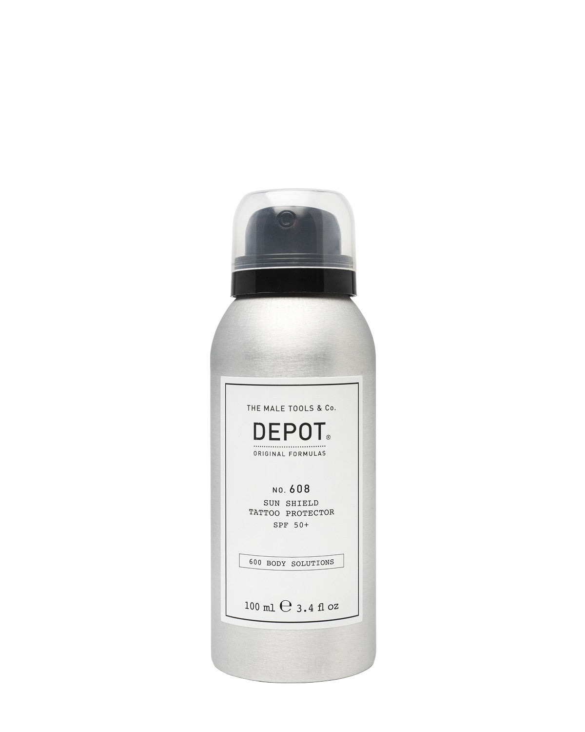 Depot, 600 Body Solutions No. 608, Sol skydd, Solkrämsspray, SPF 50+, 100 ml