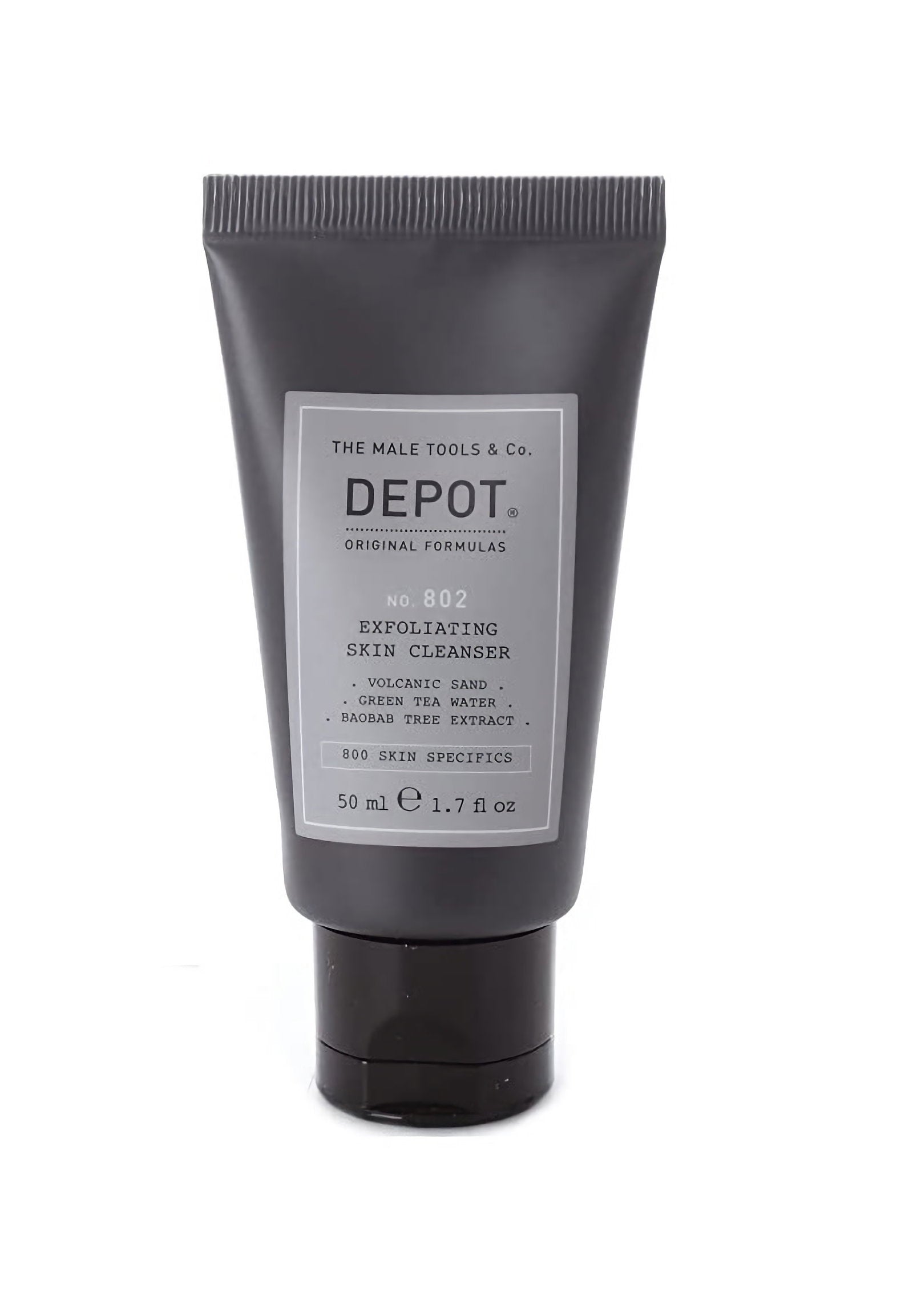Depot, 800 Skin Specifics No. 802, Vulkanisk sand, Exfolierande rengöring, 50 ml