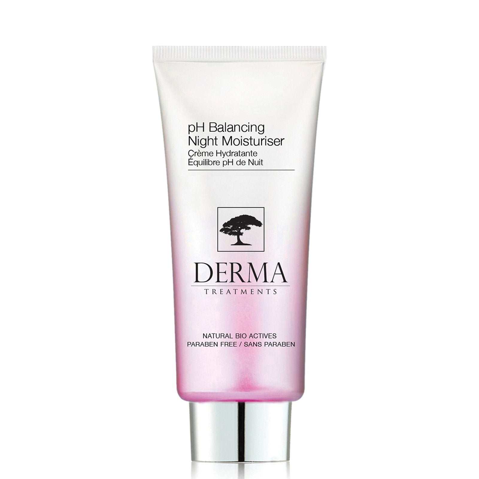 Derma Treatments, Ph Balancing, Fuktgivande, Natt, Grädde, För ansiktet, 50 ml