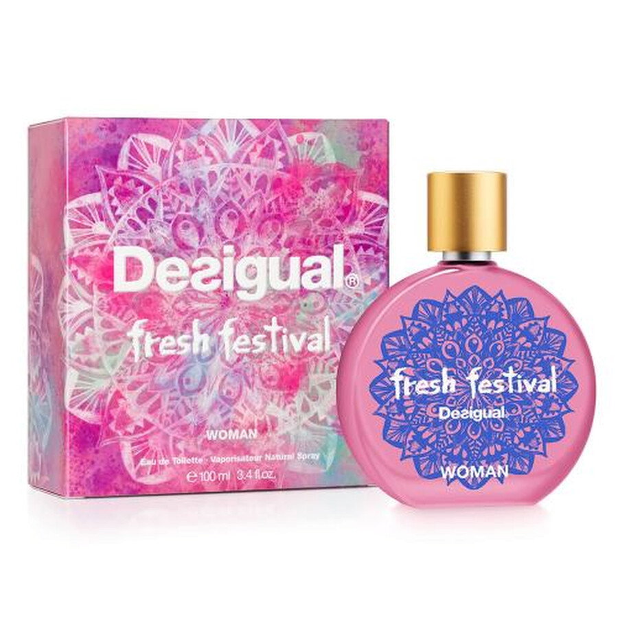Desigual, Fresh Festival, Eau de Toilette, För kvinnor, 100 ml
