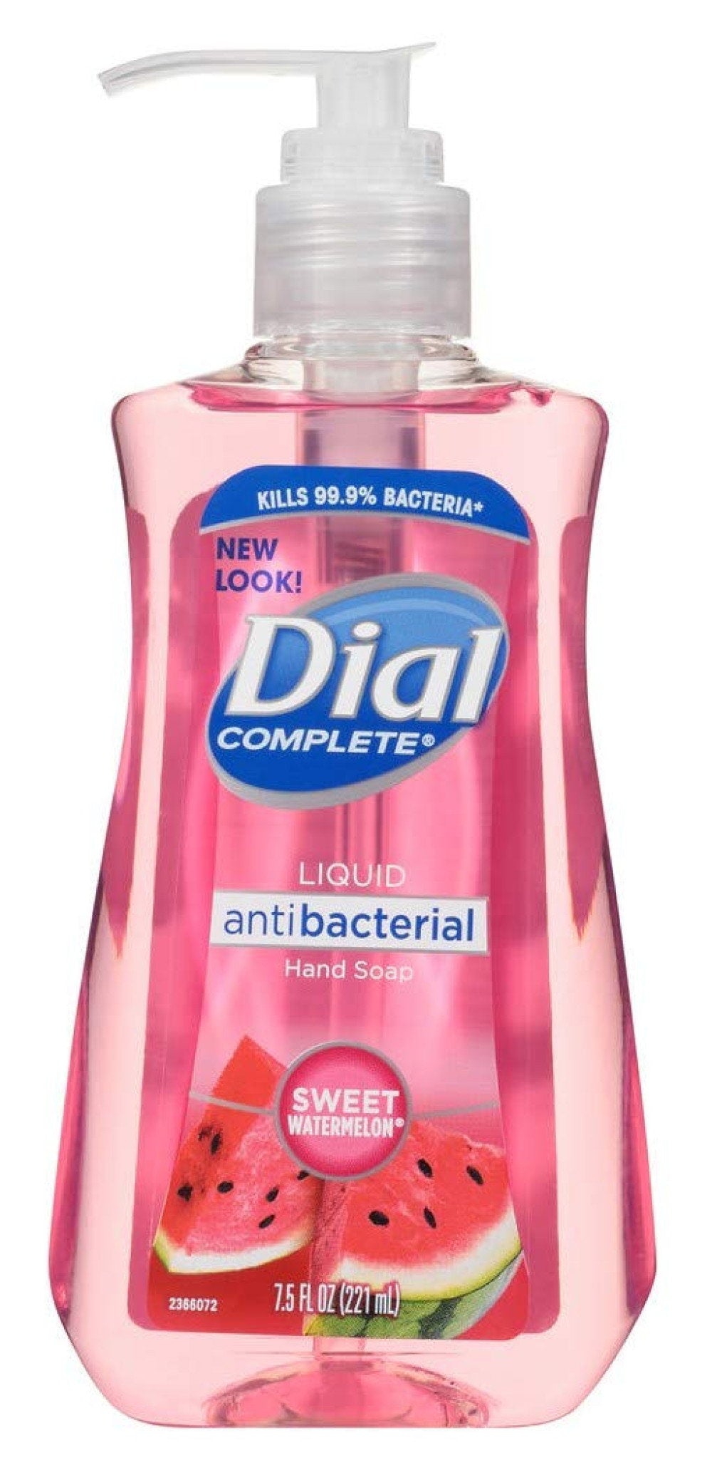 Dial, Antibacterial, Söt vattenmelon, Flytande tvål, För händer, 221 ml