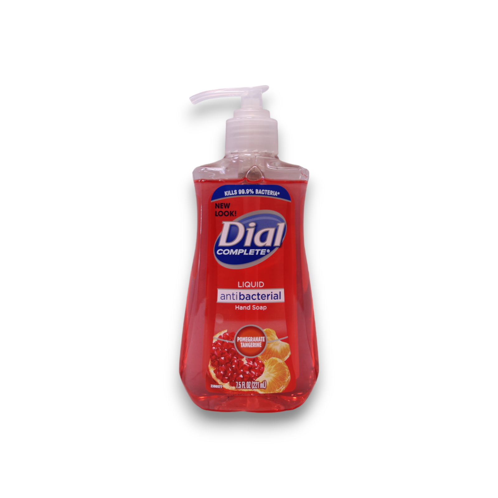 Dial, Antibacterial, Granatäpple & mandarin, Flytande tvål, För händer, 221 ml