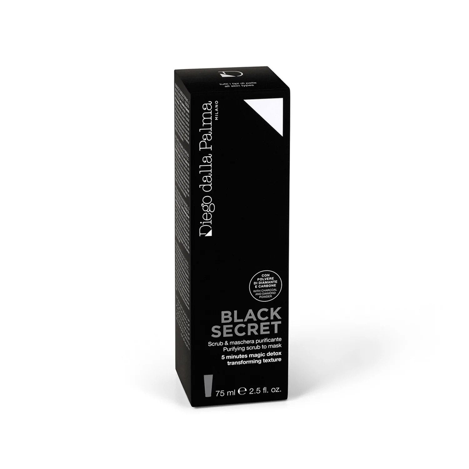 Diego Dalla Palma, Black Secret, Renande, Kroppsskrubb, 75 ml