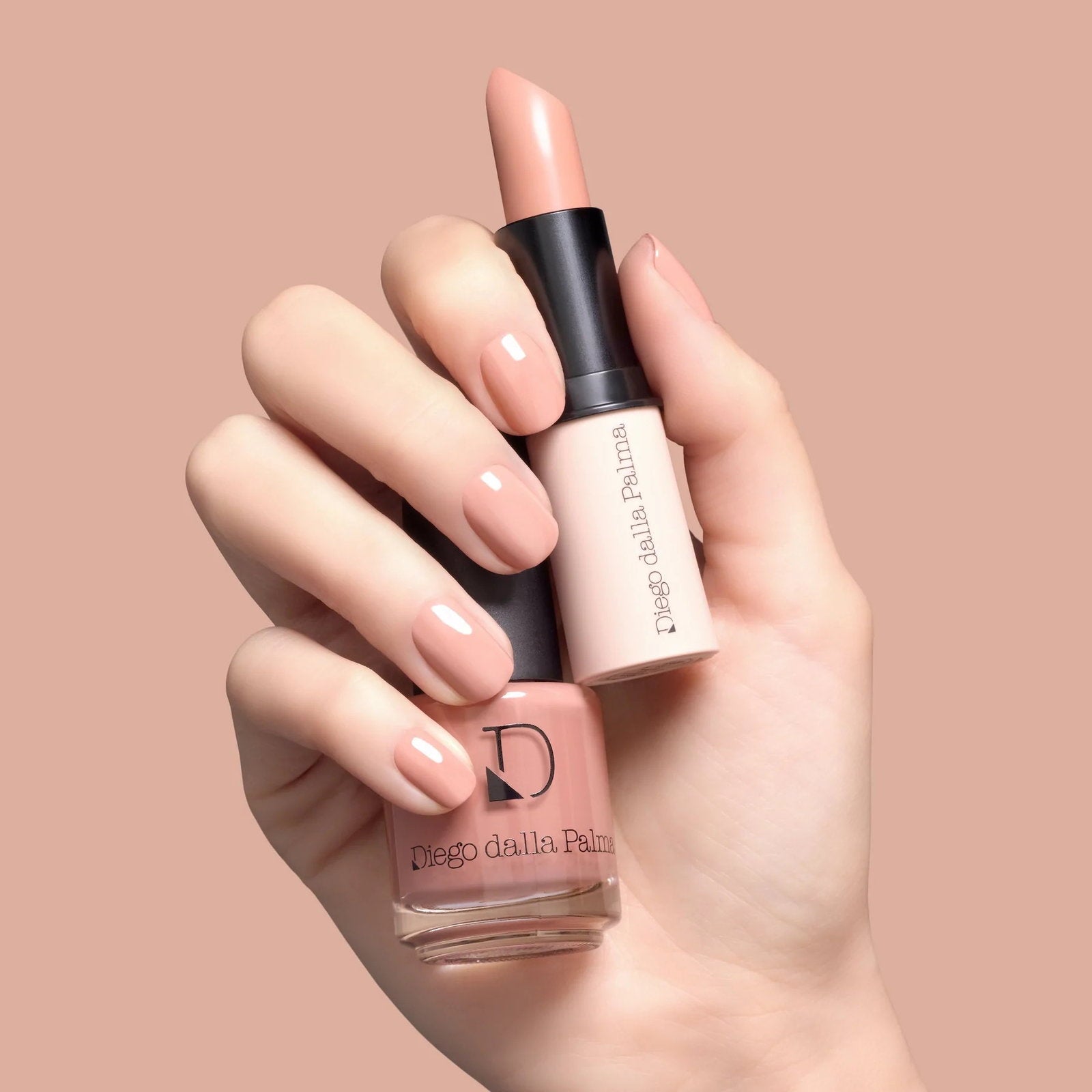 Diego Dalla Palma, Makeup Nails, Toluene-free, Full Coverage, Nail Polish, 208, Magnetic Nude, 14 ml