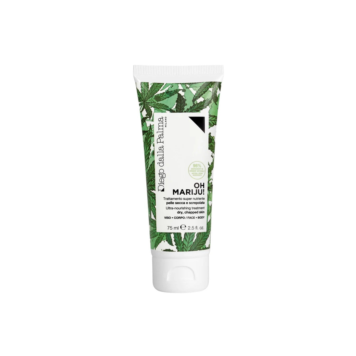 Diego Dalla Palma, Oh Mariju!, Vegan, Återfuktande, Grädde, För ansikte & kropp, 75 ml