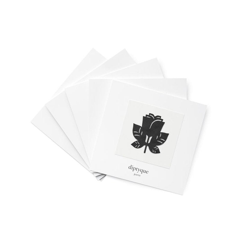 Set, Diptyque, Eau Rose - Patch De Parfum, Kroppsklistermärken, Parfymerad, Blommig, För huden, Svart, 5 st