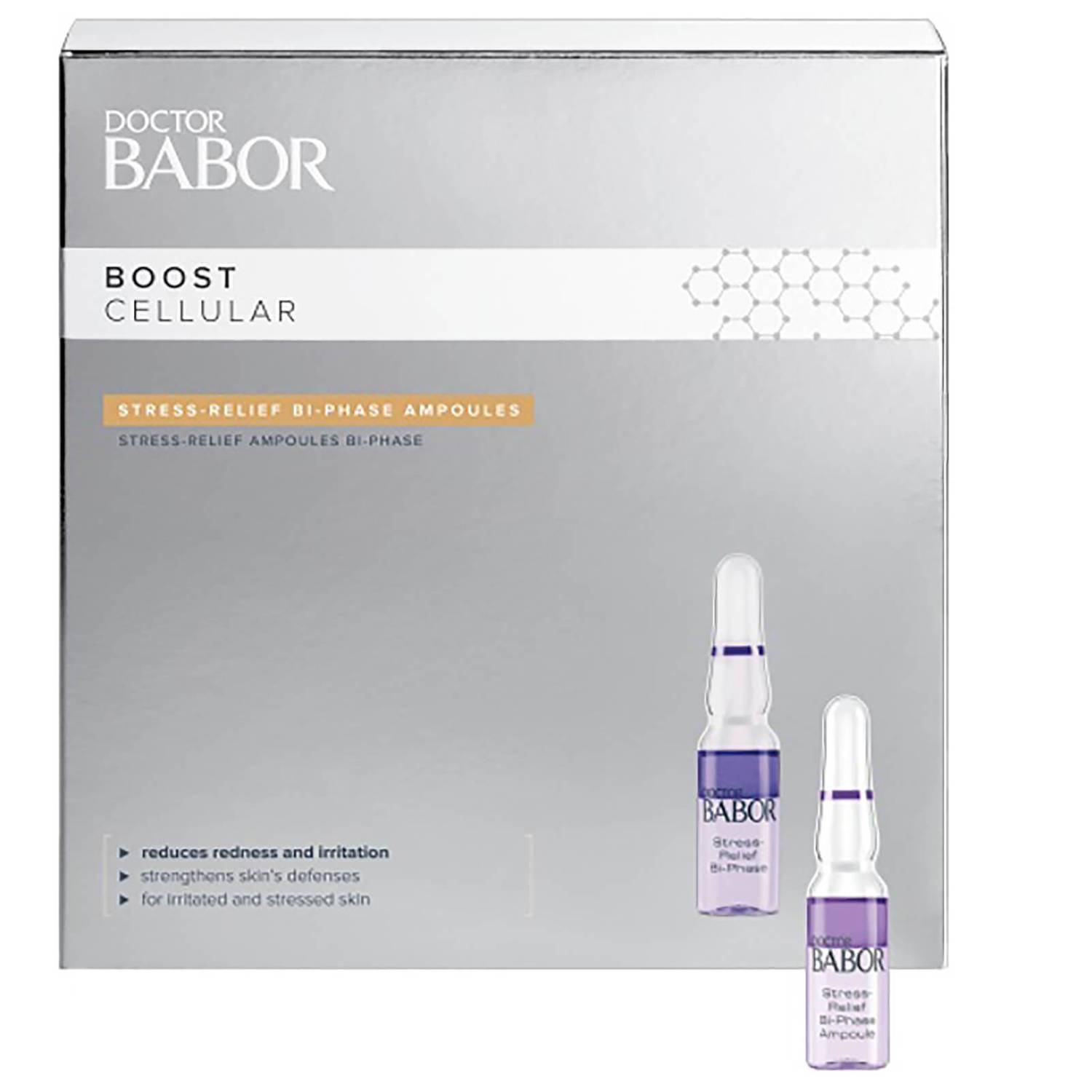 Set, Doctor Babor, Boost Cellular, Vitamin E, Lugnande mot rodnad, Serum, För ansiktet, 14 st, 1 ml