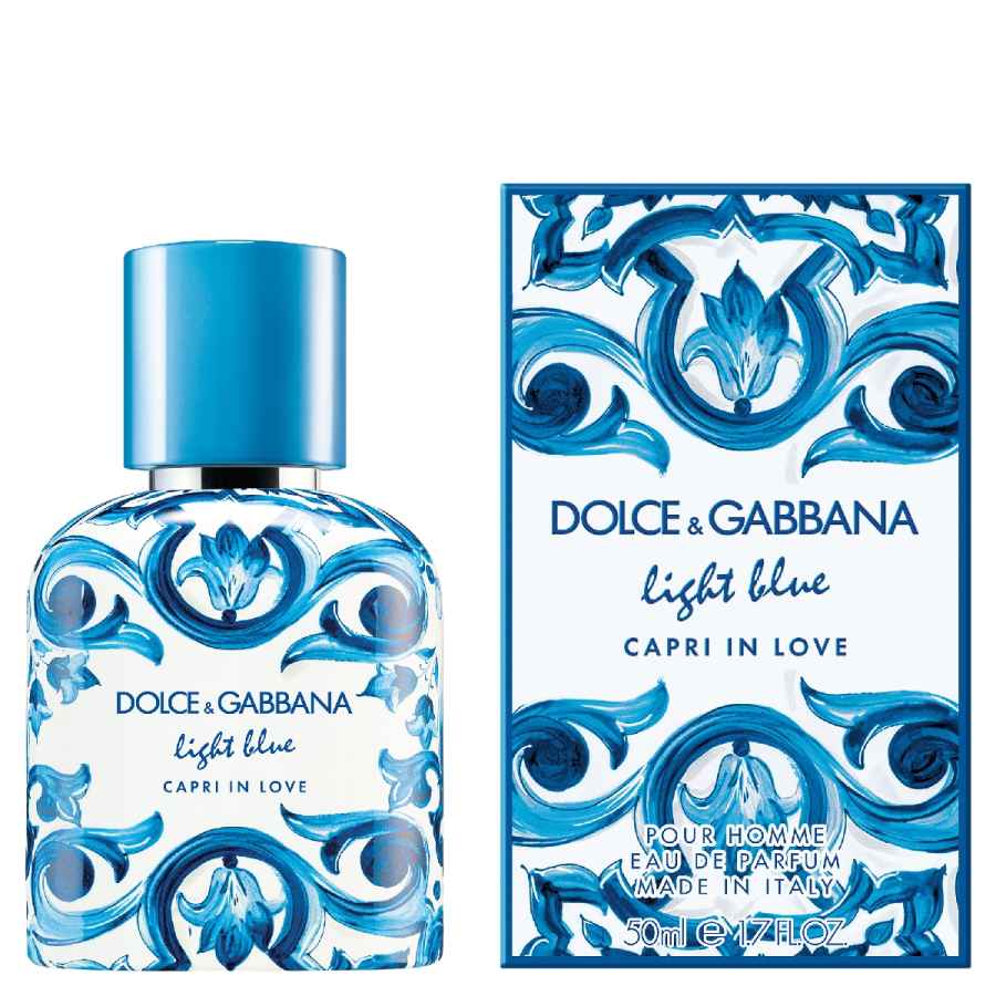 Dolce & Gabbana, Light Blue Capri In Love, Parfymvatten, För män, 50 ml