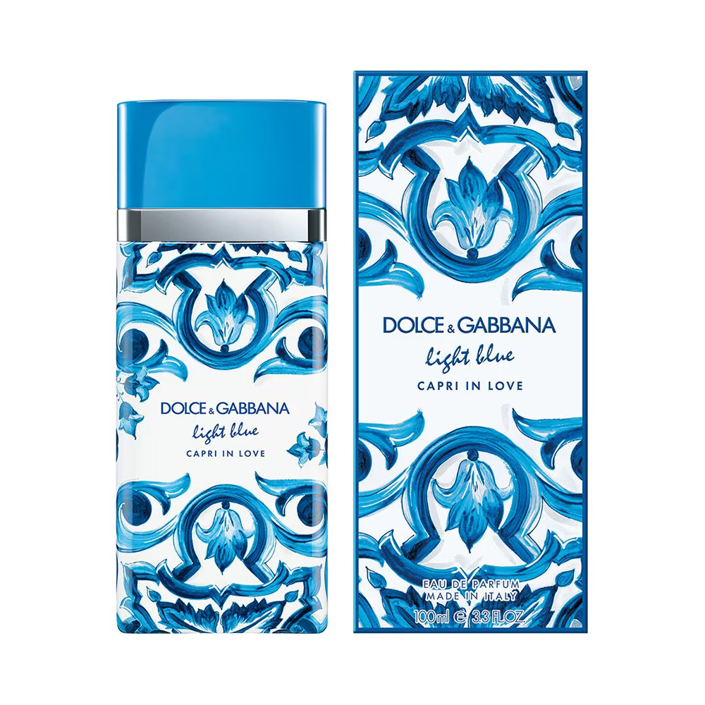 Dolce & Gabbana, Light Blue Capri In Love, Eau de Toilette, För kvinnor, 100 ml