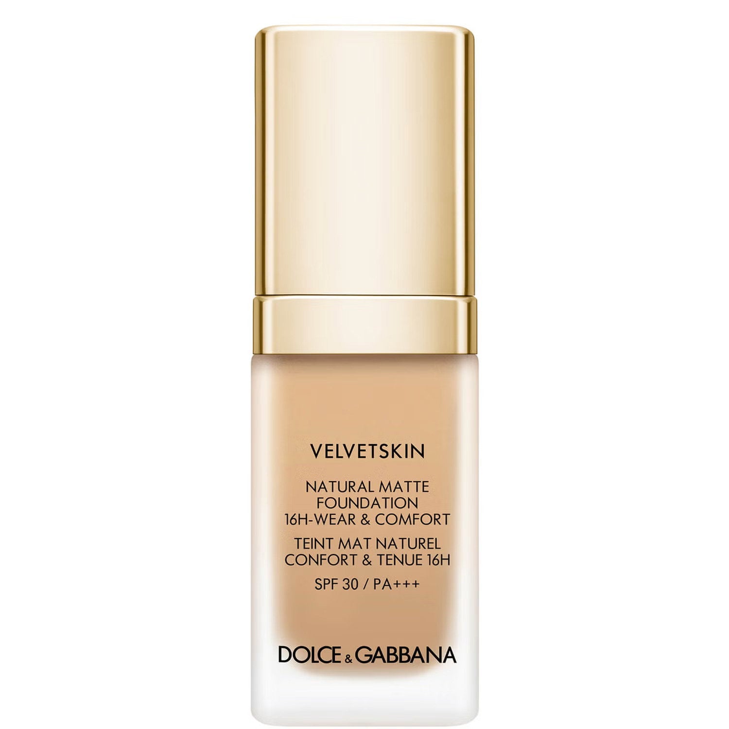 Dolce & Gabbana, Velvetskin, Matt, Flytande foundation, 335C, SPF 30, 30 ml