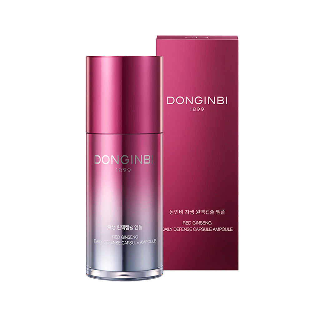 Donginbi, Red Ginseng Daily Defense Capsule Ampoule, Lysande, Serum, För ansiktet, 30 ml