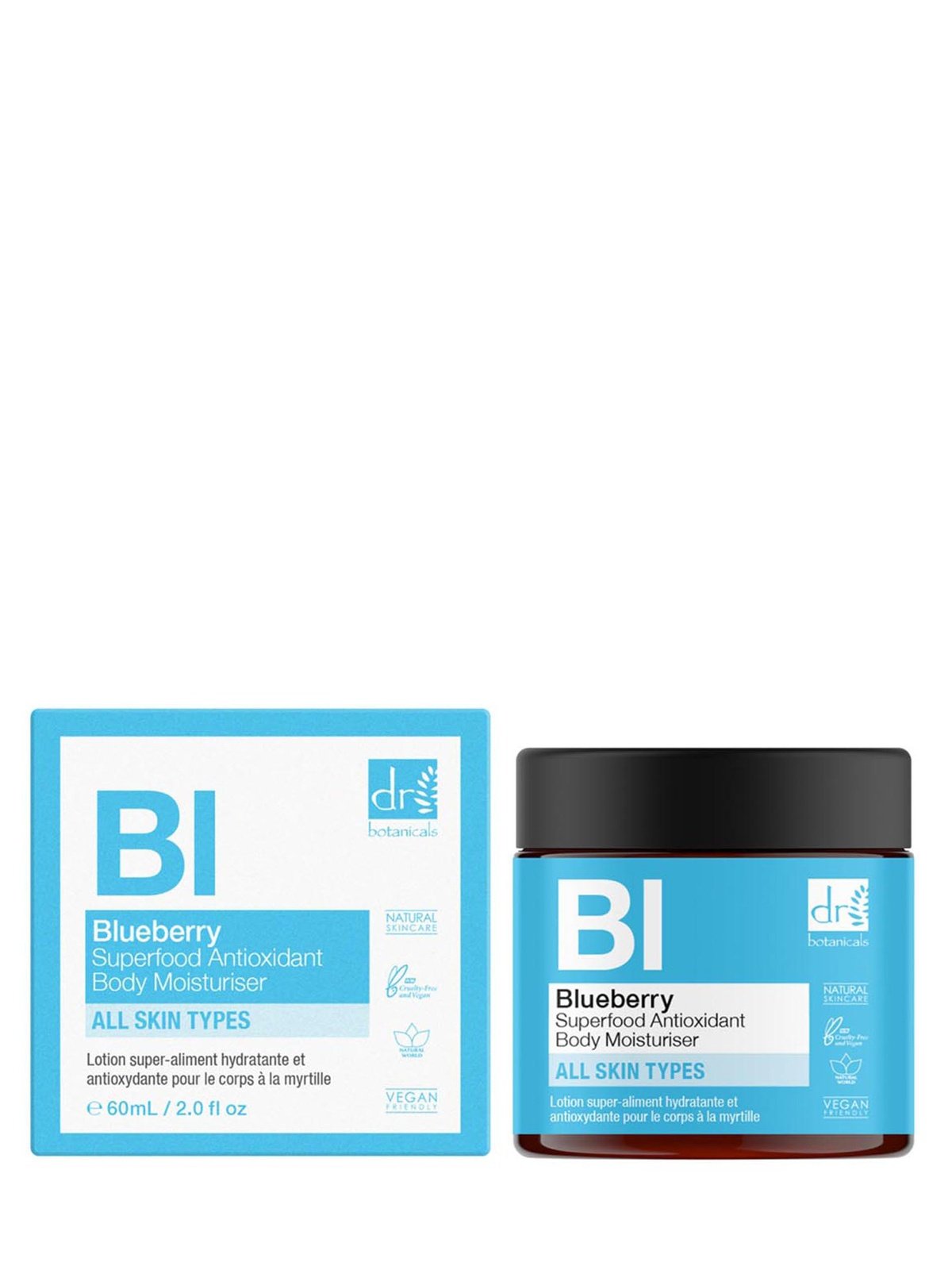 Dr Botanicals, Blueberry Superfood, Antioxidant, Lotion, Kropp, 30 ml