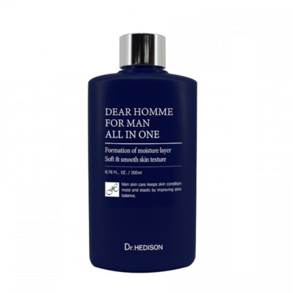 Dr. Hedison, Dear Homme, Utjämning, Serumkräm, För ansiktet, 200 ml