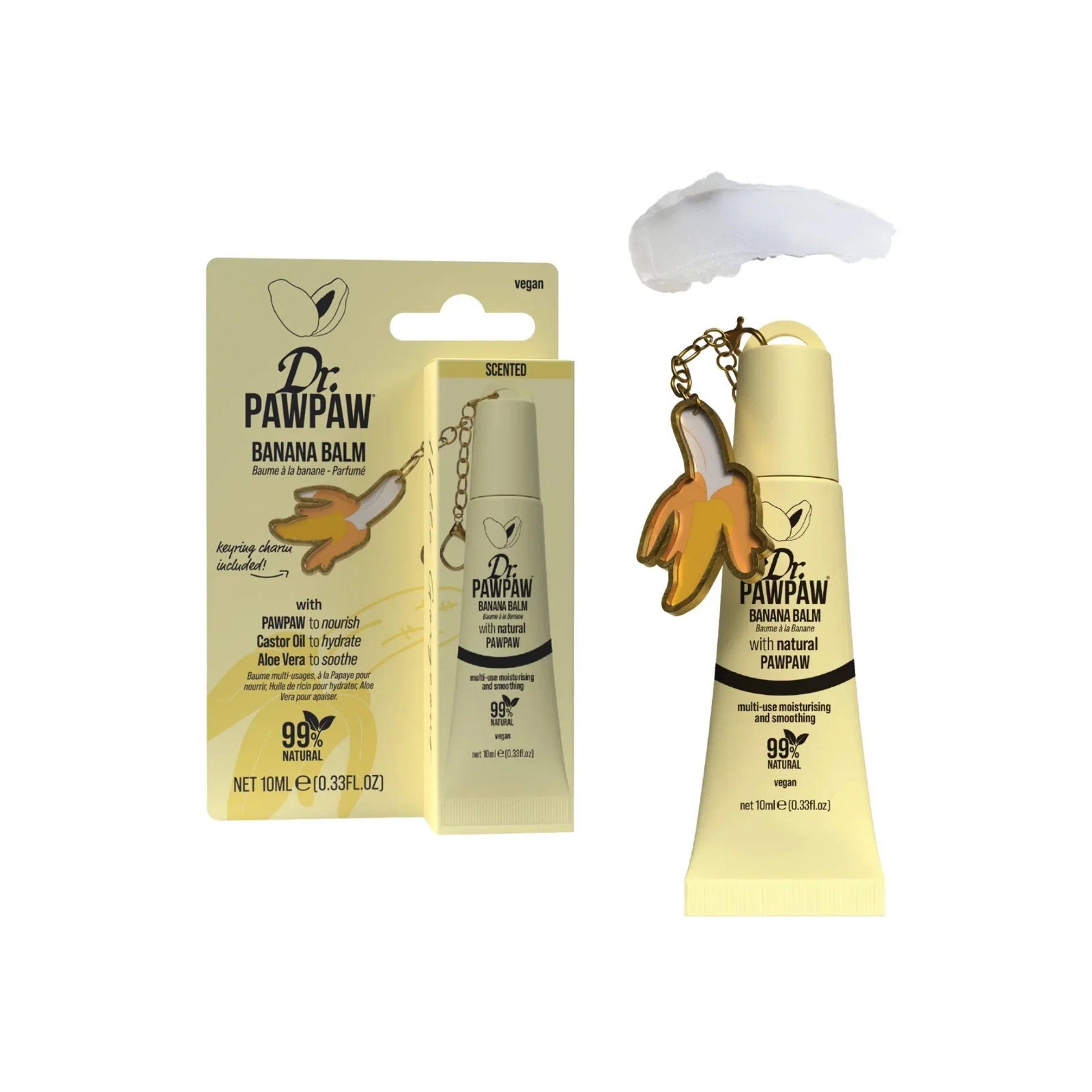 Dr. PawPaw, Banana Balm, Återfuktande, Läppbalsam, 10 ml