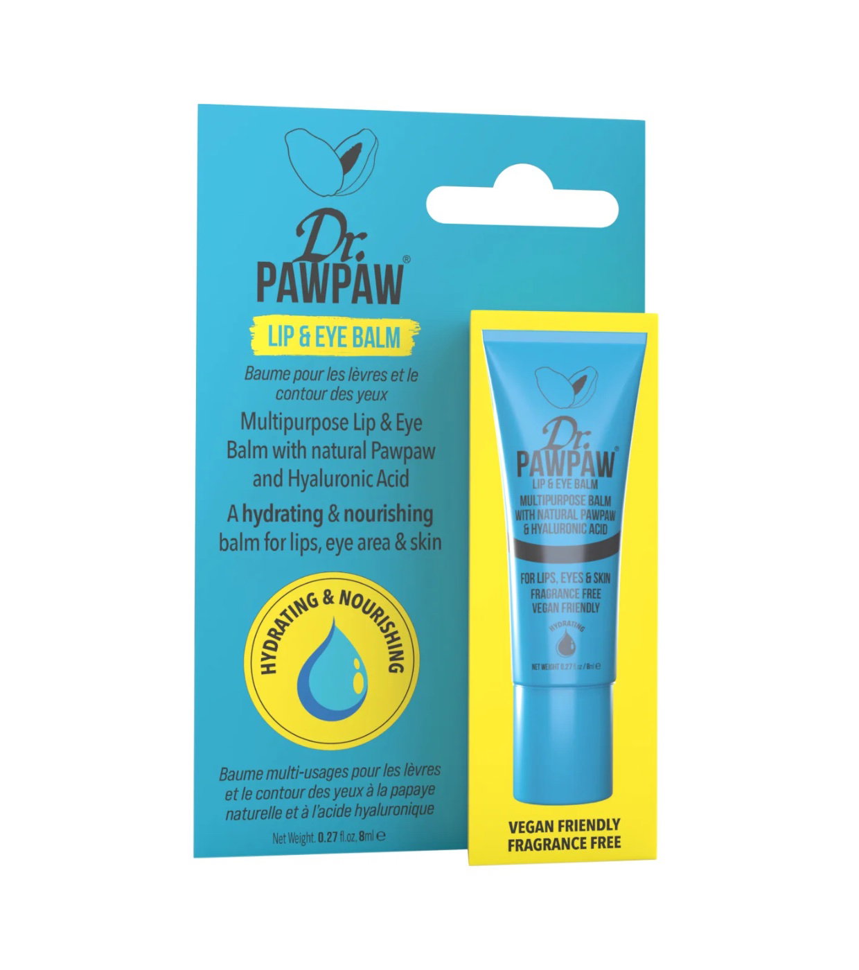 Dr. PawPaw, Dr. PawPaw, Vegan och cruelty-free, Återfuktande och näringsgivande, Läppbalsam behandling, 8 ml