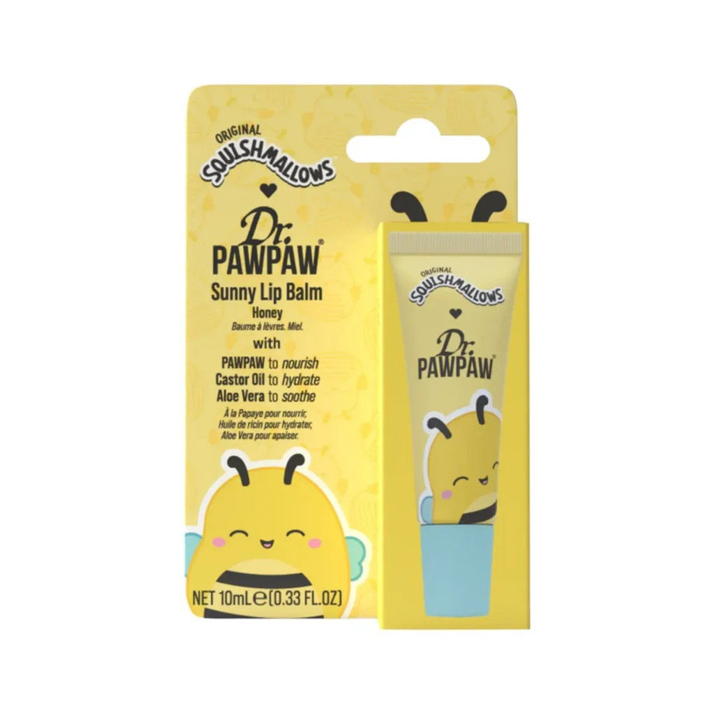 Dr. PawPaw, Sunny Honey, Aloe Vera, Återfuktande, Läppbalsam, 10 ml