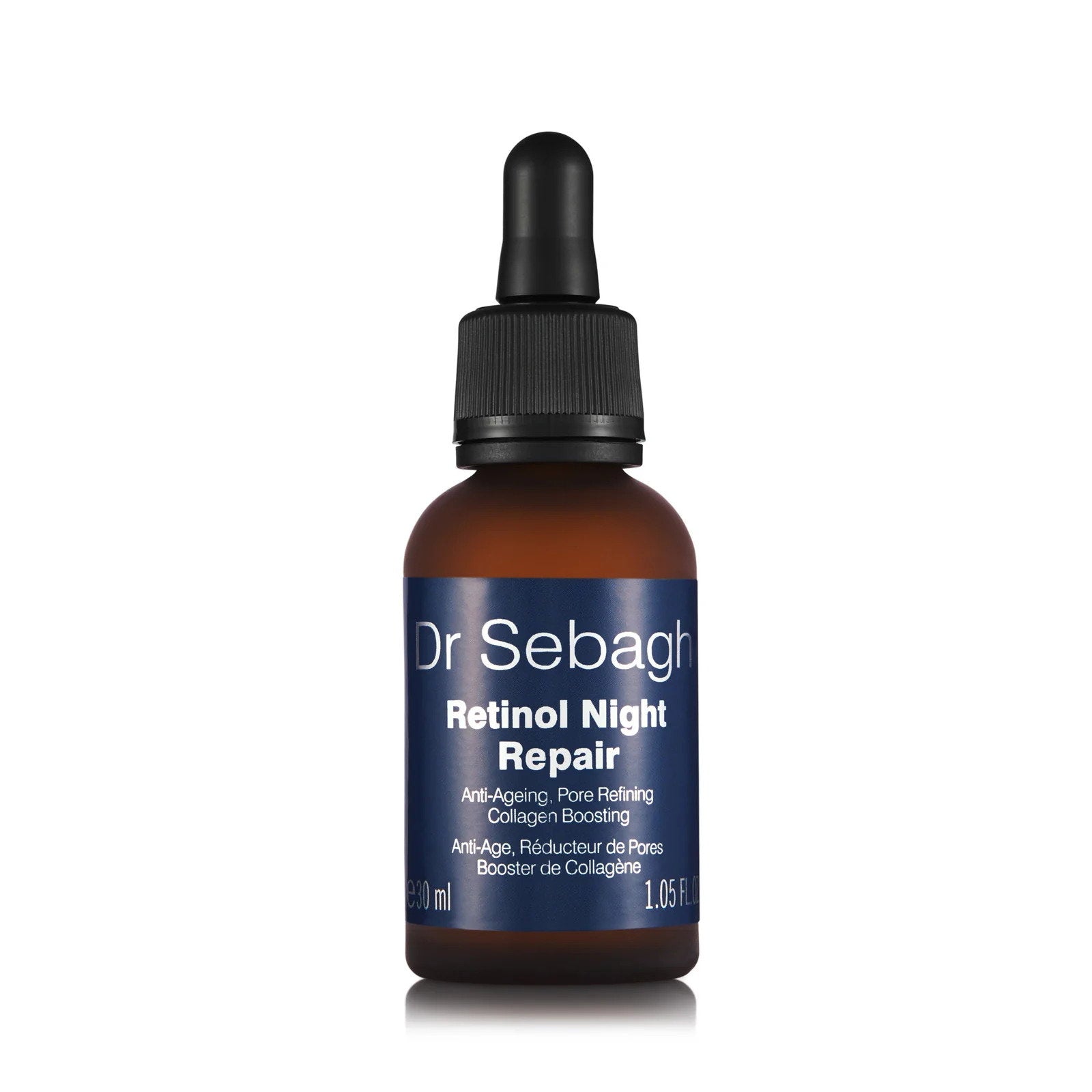 Dr Sebagh, Retinol Night Repair, Hyaluronsyra, Anti-aging, Natt, Serum, För ansiktet, 30 ml