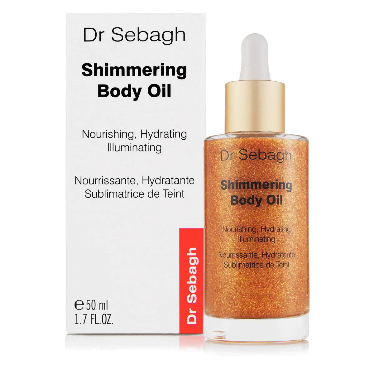 Dr Sebagh, Shimmering, Hydra-närande, Kroppsolja, 50 ml