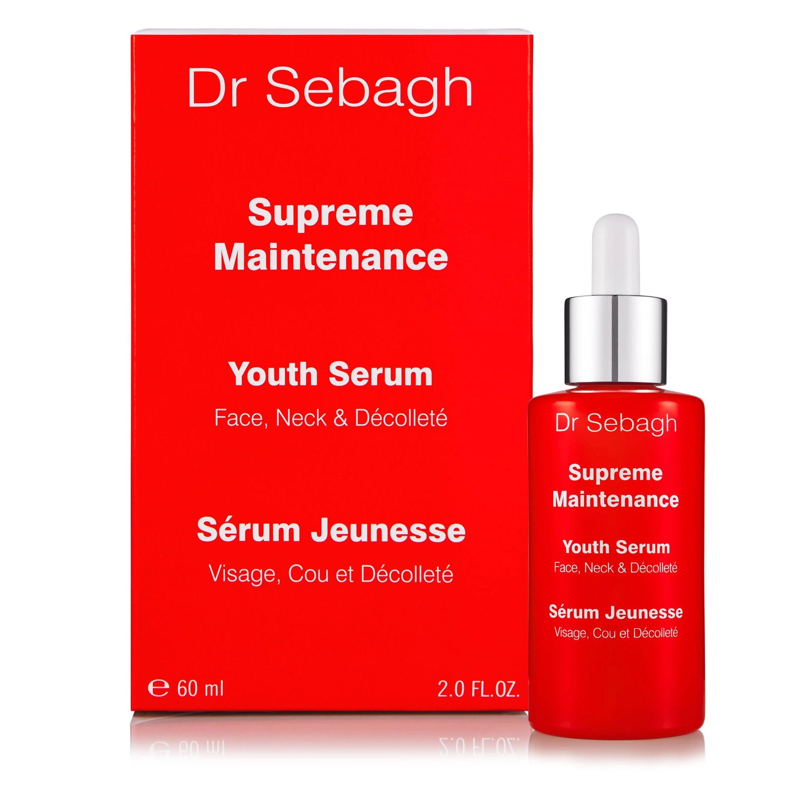 Dr Sebagh, Supreme Maintenance, Föryngrande, Serum, För ansikte/hals & dekolletage, 60 ml