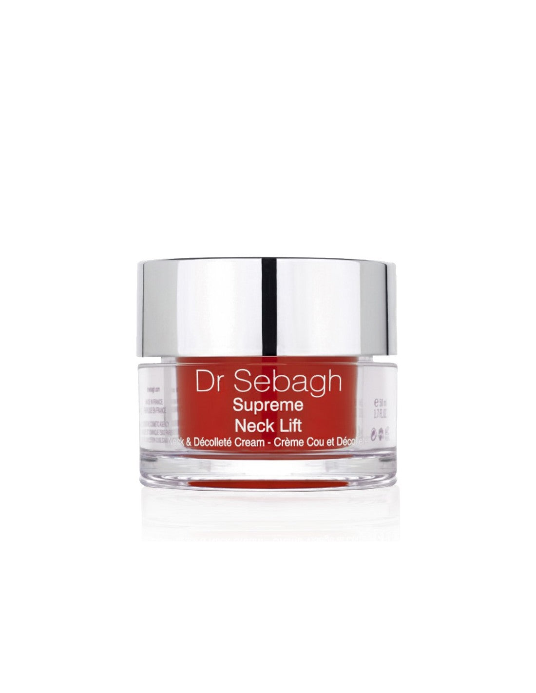 Dr Sebagh, Supreme Neck Lift, Hyaluronsyra, Uppstramning, Dag, Grädde, För hals & dekolletage, 50 ml