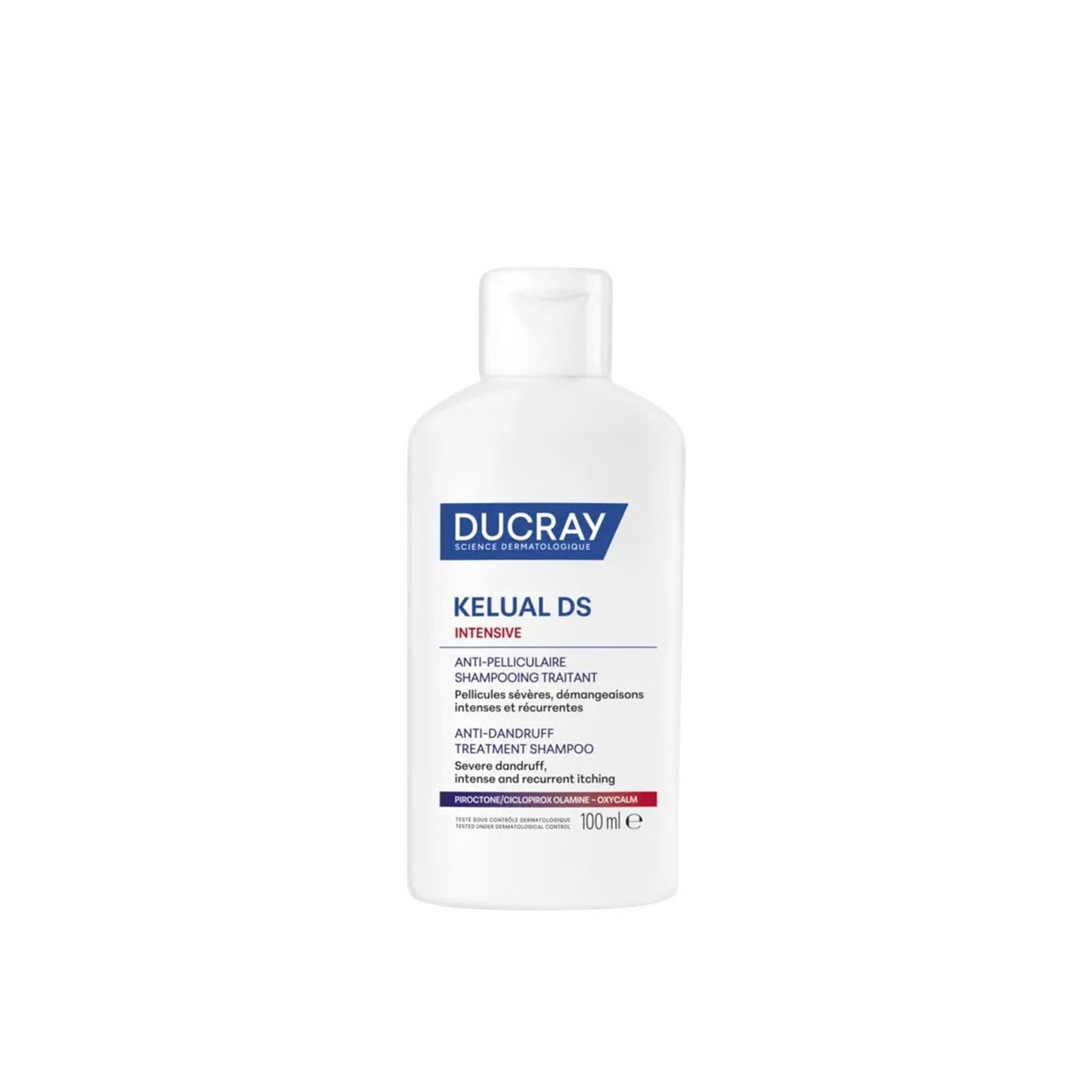 Ducray, Kelual DS Intensive, Hårschampo, Mot mjäll, 100 ml
