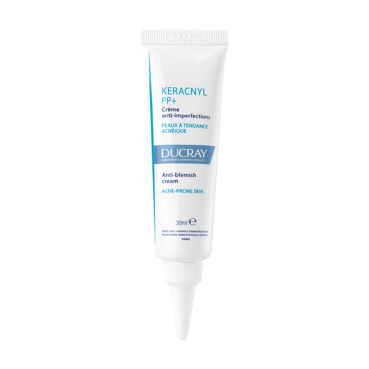Ducray, Keracnyl PP+, Niacinamid, Mot blemmor, Grädde, För ansiktet, 30 ml