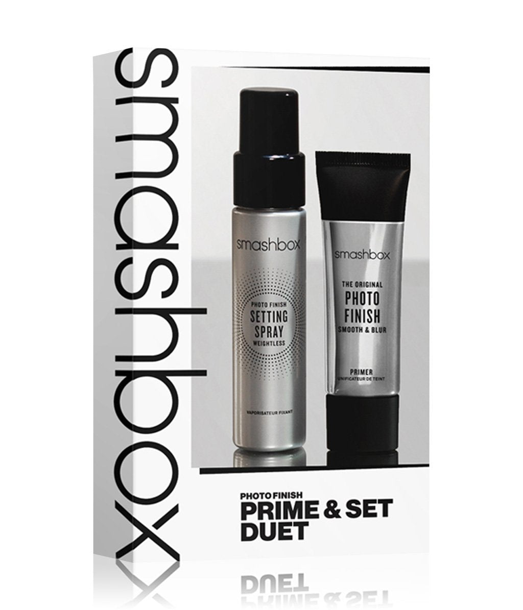 Duet Set Smashbox: Photo Finish, Matte Finish, Liquid Primer, 12 ml + Photo Finish, Setting Spray, 30 ml