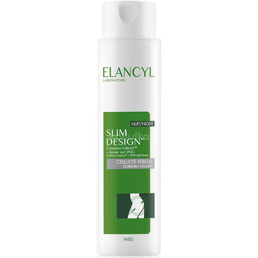 Elancyl, Slim Design, Anticellulit, Natt, Serum, 200 ml