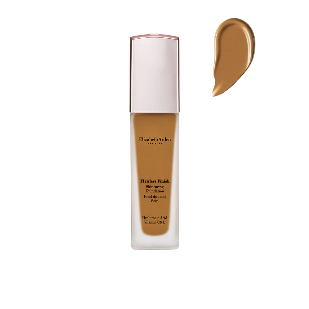 Elizabeth Arden, Flawless Finish Skincaring, Hyaluronsyra, Långvarig användning, Krämfoundation, 550N, Djupt neutral, 30 ml