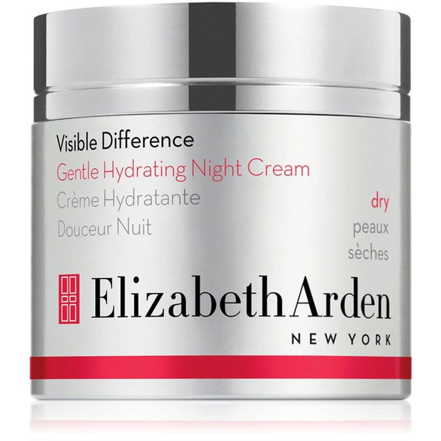 Elizabeth Arden, Visible Difference, Dimetikon, Intensiv återfuktning, Natt, Grädde, För ansiktet, 50 ml